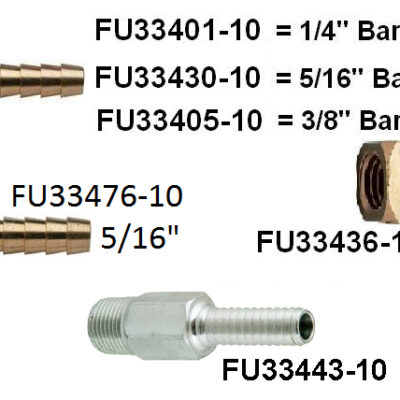 Fuel Fittings, Tails & Elbows. MOELLER