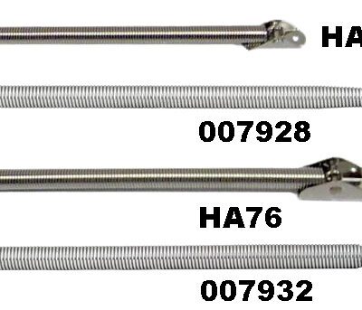 Hatch Stay, Stainless Steel Spring Type