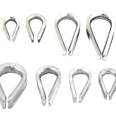 Thimbles, Galvanised & Stainless Steel