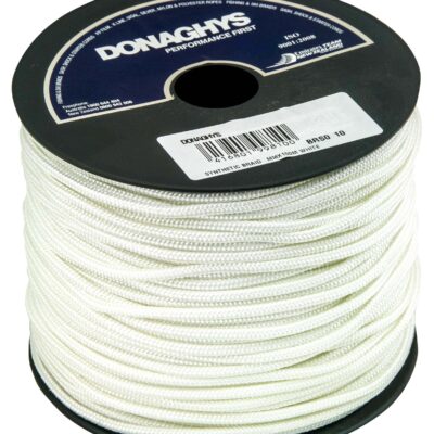 Polyester smooth finish cord x 100m White