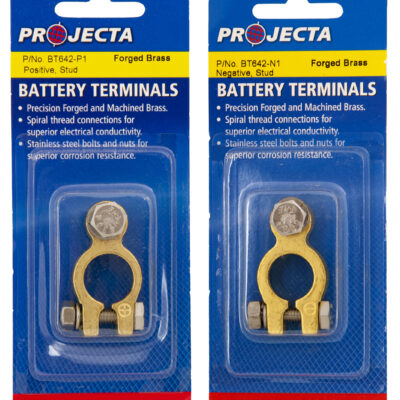 Battery Terminals, Brass. PROJECTA