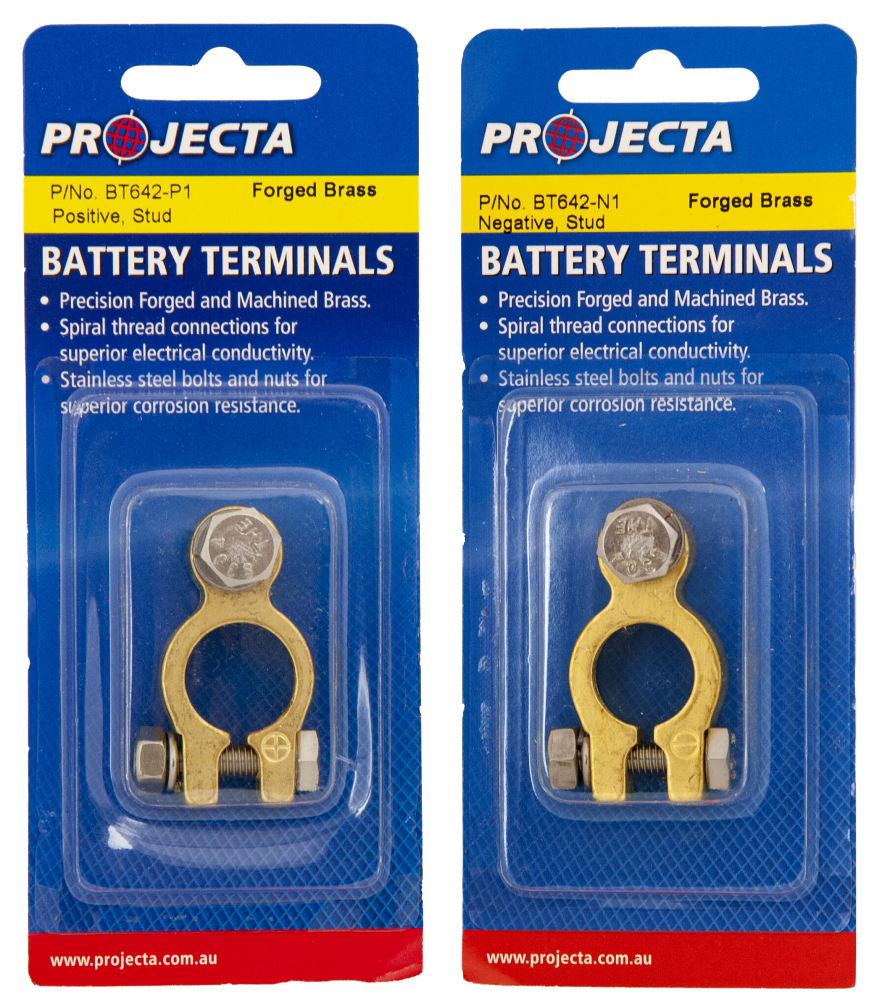 Battery Terminals Brass 5-16_