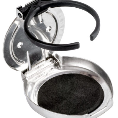 Drink Holder, Folding. Stainless Steel. SEAWORLD