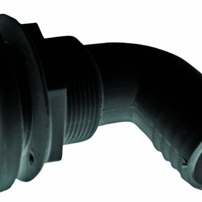 Skin Fittings, Black. T-H MARINE