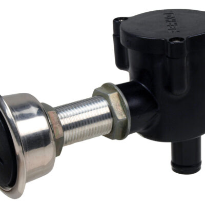 Water Trap, 9", Straight, Black. PERKO