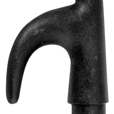 Boat Hook Head, Black Nylon. TENOB