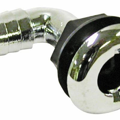 Skin Fitting, Chrome. T-H MARINE