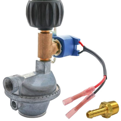 LPG Regulator & Solenoid, 12V. BEP