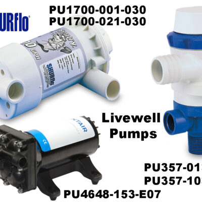 Pump, Livewell. SHURFLO