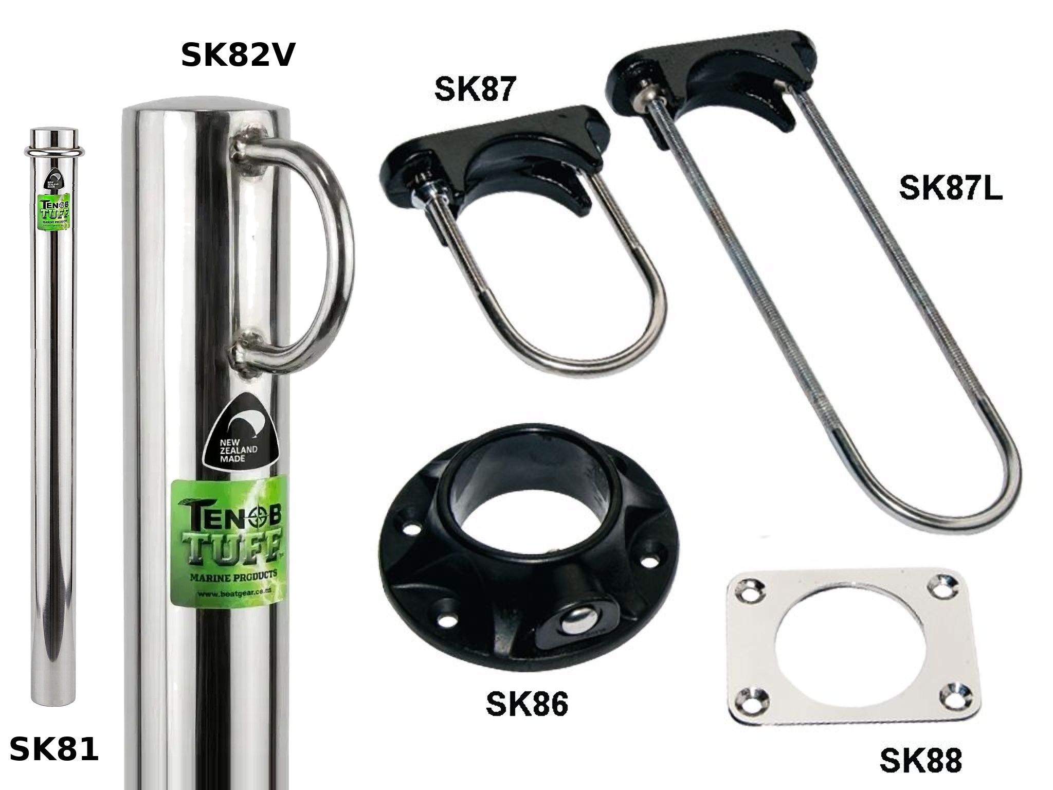 Ski Poles, Detachable. TENOB TUFF – Boating Accessories & Parts | Boatgear NZ