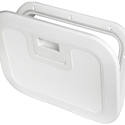 Osculati Push Pull white inspection hatch 380 x 280 mm, part 20.303.00