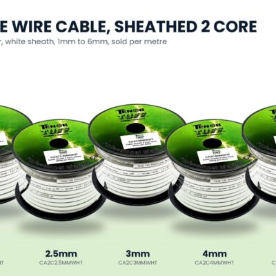 Marine Wire Cable Sheathed, Twin Core. TENOB TUFF