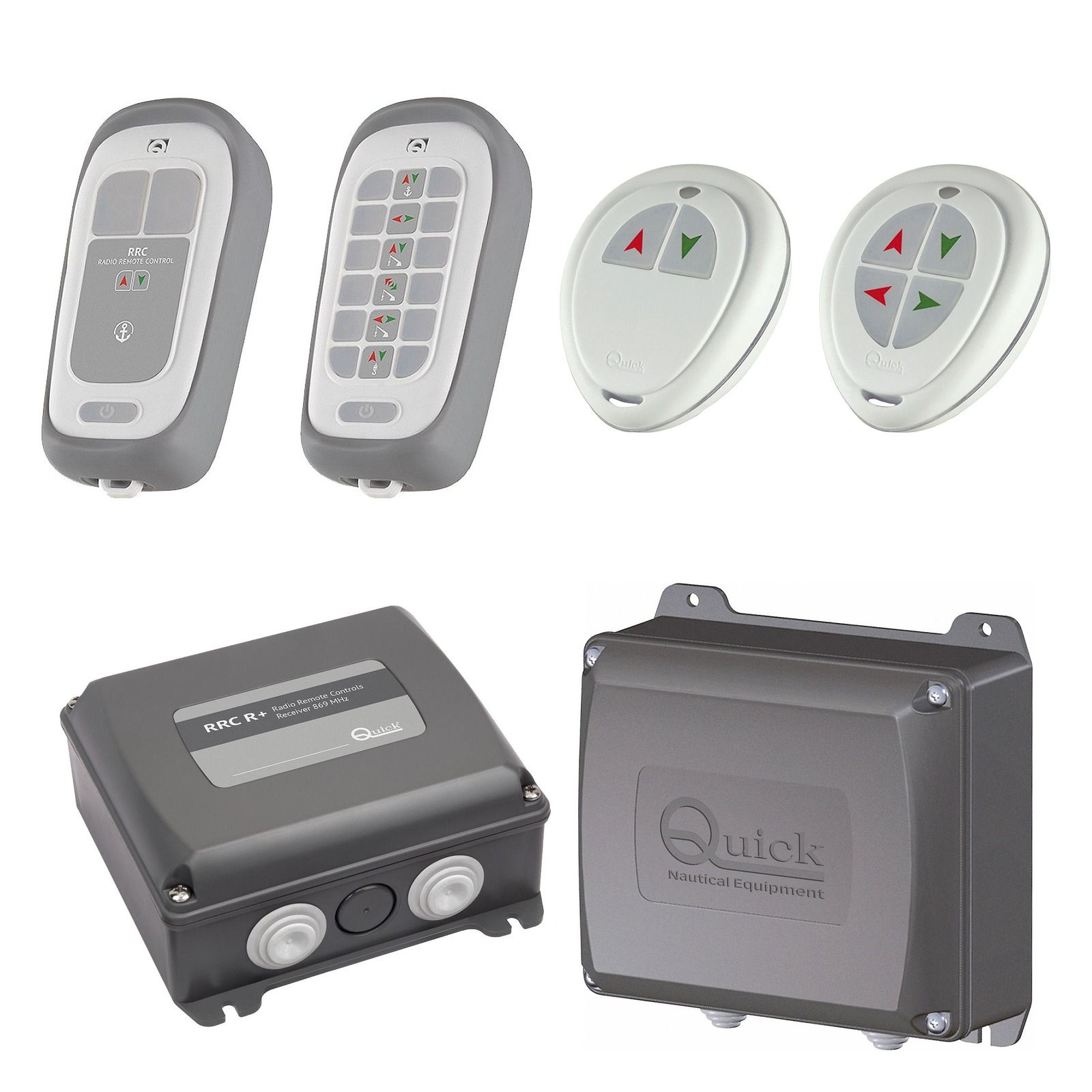 Quick RRC wireless windlass remote transmitters and receivers